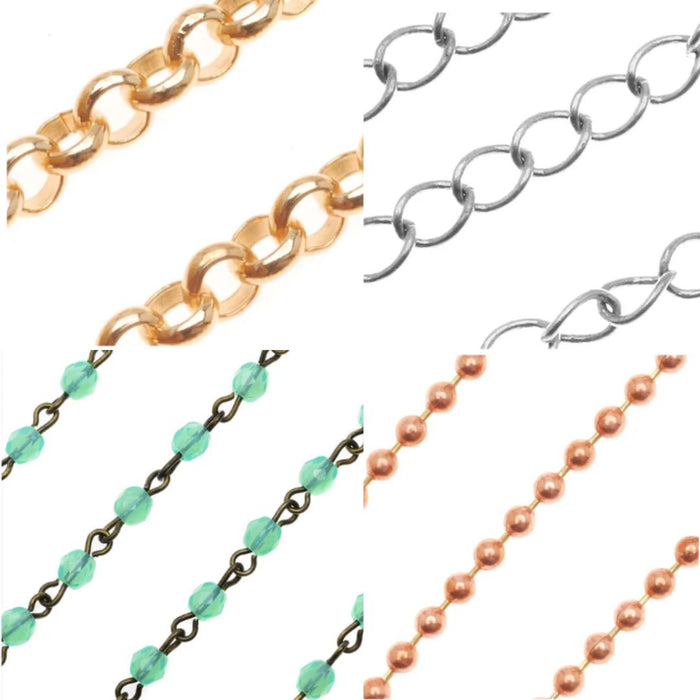 All About Using Chain for DIY Jewelry Making & Beading