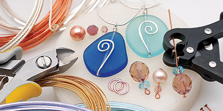 Jewelry Making Supplies Wire Wrapping Kit With Instruction