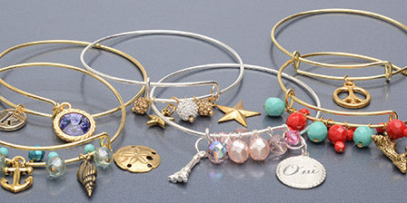 DIY: Thread + Charm Bracelets  Diy charm bracelet, Charm bracelet tutorial,  Simple bracelets
