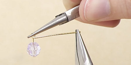 How to Make a Wrapped Wire Loop — Beadaholique