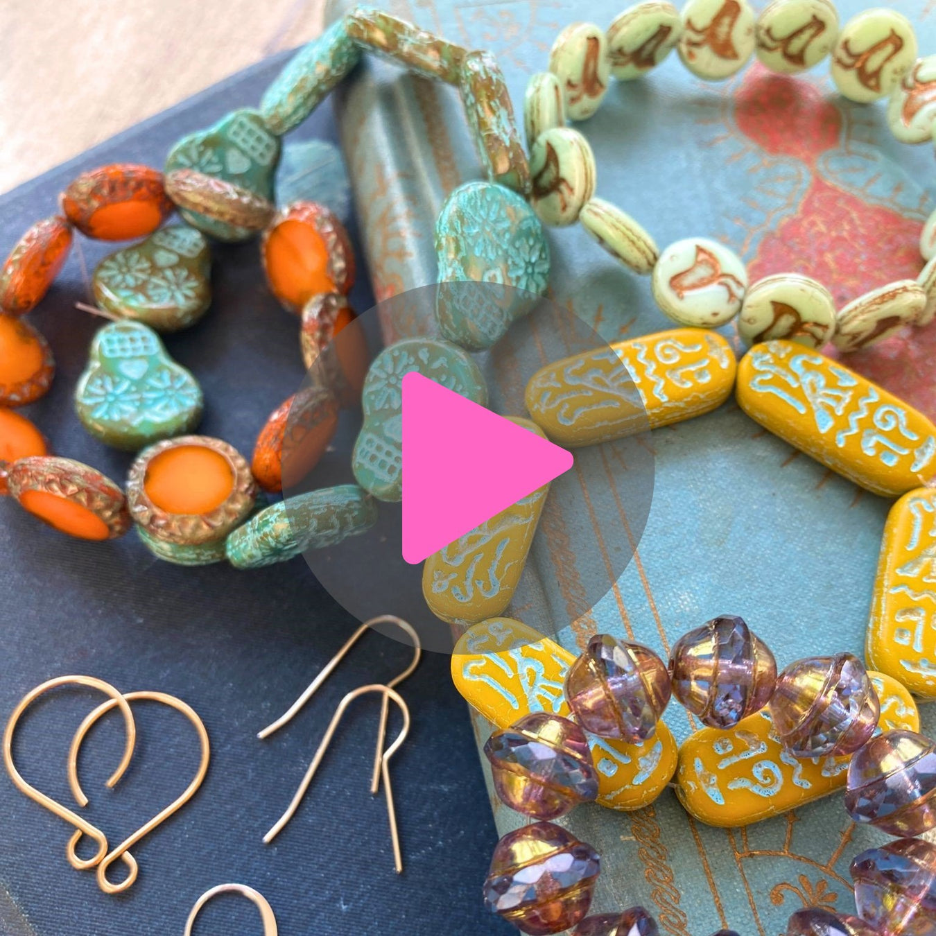 Beadaholique Live Class: Making Earrings with Raven's Journey Beads