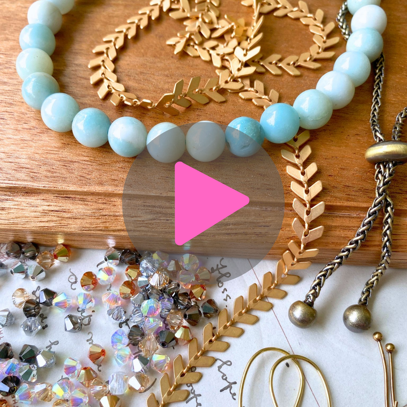 Beadaholique Live Class: How to Make 5 Different Jewelry Designs with 1 Strand of Gemstones