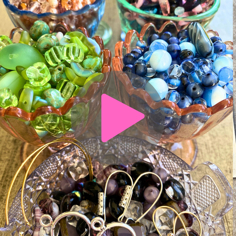 Beadaholique Live Class: Designing with New Earring Findings and Mr. Kitty's Curated Czech Glass Bead Bags!