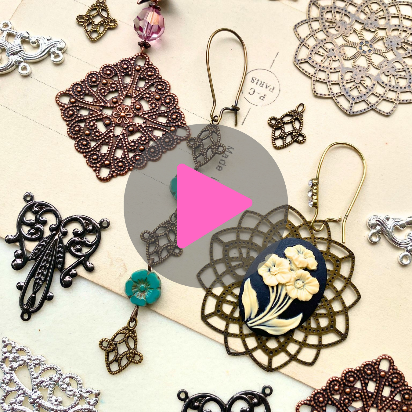Beadaholique Live Class: Fun with Filigree