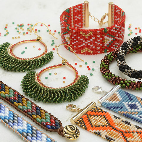 Earrings Making Materials Set, Boho Jewelry Making Kit