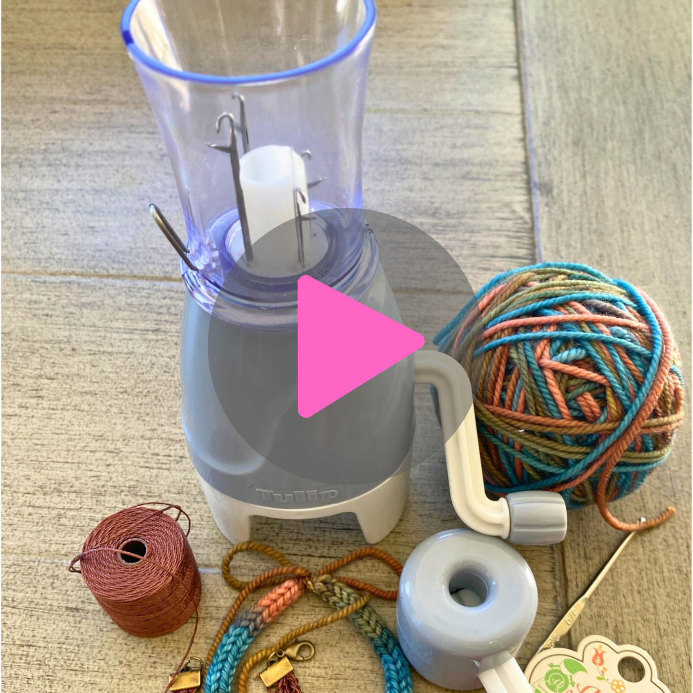 Beadaholique Live Class: How to Use the Tulip i-cord KNITTER