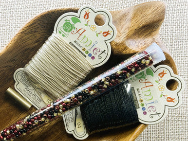 Kumihimo Bracelet Kit #21 - Velvet Lantern