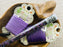 Kumihimo Bracelet Kit #26 - Electric Amethyst