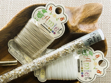 Kumihimo Bracelet Kit #30 - Crème Brûlée Glow