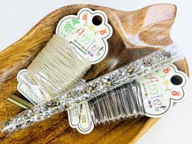 Kumihimo Bracelet Kit #31 - Backstage Sparkle