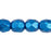 Czech Fire-Polish 2mm ColorTrends: Saturated Metallic Galaxy Blue (50pcs)