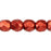 Czech Fire-Polish 2mm ColorTrends: Saturated Metallic Cranberry (50pcs)