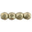 Czech Firepolish 2mm ColorTrends: Sueded Gold Cloud Dream (50pcs)