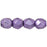 Czech Fire-Polish 3mm ColorTrends: Saturated Metallic Crocus Petal (50pcs)