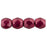 Czech Firepolish 3mm ColorTrends: Sueded Gold Lily Pad (50pcs)