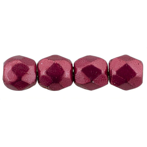 Czech Firepolish 3mm ColorTrends: Sueded Gold Lily Pad (50pcs)