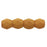 Czech Fire-Polish 3mm Saturated Pumpkin (50pcs)