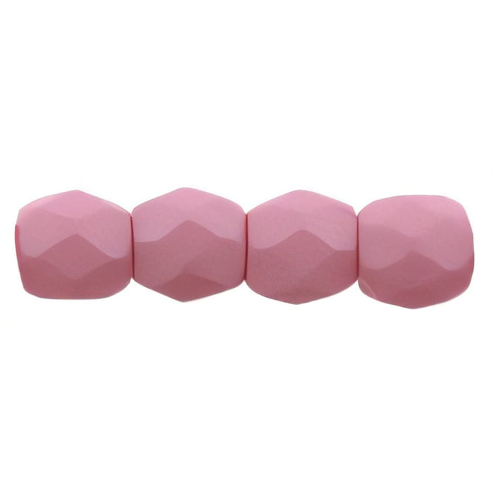 Czech Fire-Polish 3mm Saturated Pink (50pcs)