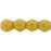 Czech Fire-Polish 3mm Pacifica - Ginger (50pcs)
