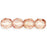 Czech Fire-Polish 4mm Luster - Transparent Topaz/Pink (50pcs)