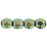 Czech Fire-Polish 4mm Halo Ethereal - Shadows (50pcs)