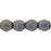 Czech Fire-Polish 4mm Pacifica - Elderberry (50pcs)