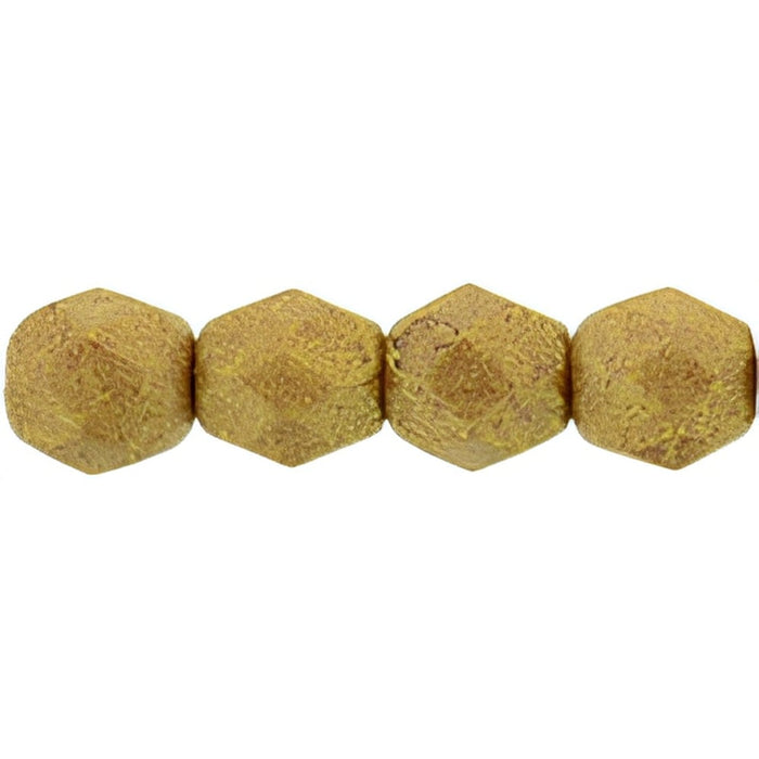 Czech Fire-Polish 4mm Pacifica - Macadamia (50pcs)