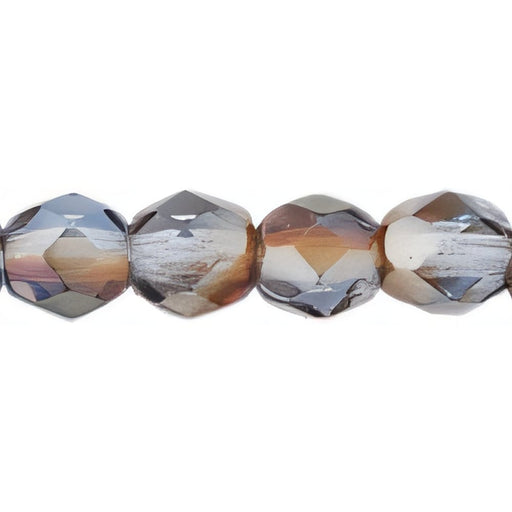 Czech Fire-Polish 4mm Lt Sapphire - Celsian (50pcs)