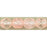 Czech Fire-Polish 6mm Crystal/Pink Stripe (25pcs)