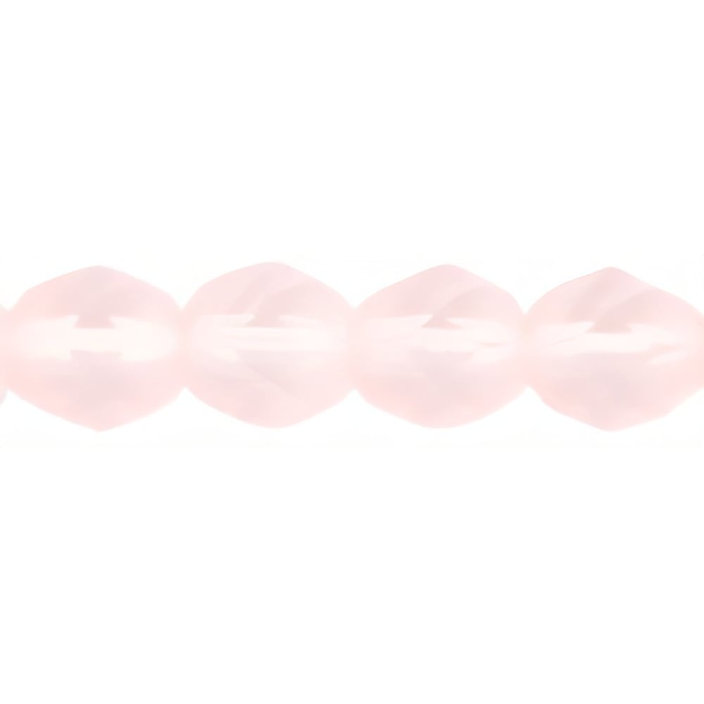 Czech Firepolish 6mm Matte - Rosaline (25pcs)