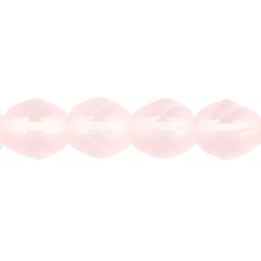 Czech Firepolish 6mm Matte - Rosaline (25pcs)