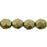 Czech Fire-Polish 8mm ColorTrends: Saturated Metallic Golden Lime (25pcs)