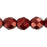 Czech Fire-Polish 8mm ColorTrends: Saturated Metallic Merlot (25pcs)