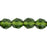 Czech Fire-Polish 8mm Olivine (25pcs)