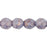Czech Fire-Polish 8mm Luster - Stone Amethyst (25pcs)