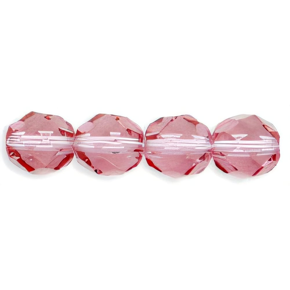 Czech Fire-Polish 8mm French Rose (25pcs)