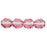 Czech Fire-Polish 8mm French Rose (25pcs)