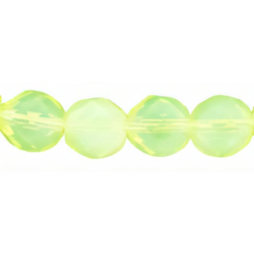 Czech Fire-Polish 8mm Milky Jonquil (25pcs)