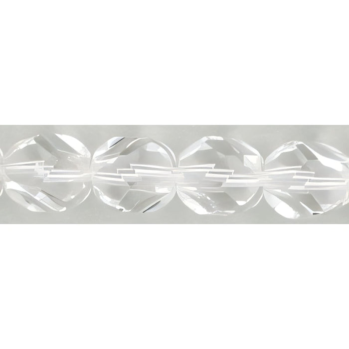 Czech Nugget Firepolish 8mm Crystal (25pcs)