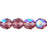 Czech Firepolish 8mm Med Amethyst AB (25pcs)