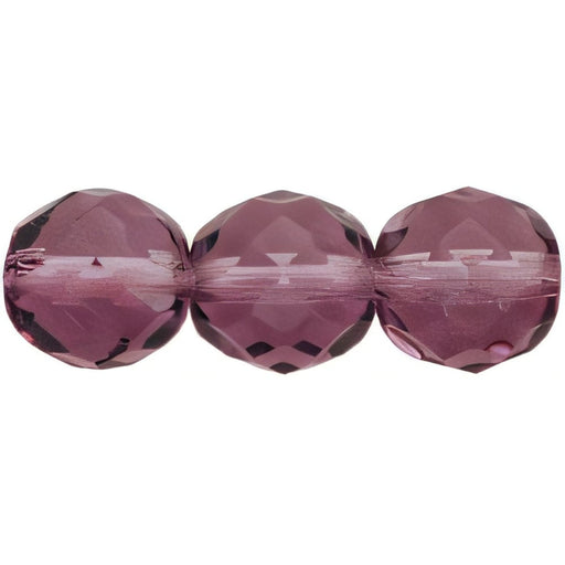 Czech Fire-Polish 10mm Lt Amethyst (25pcs)