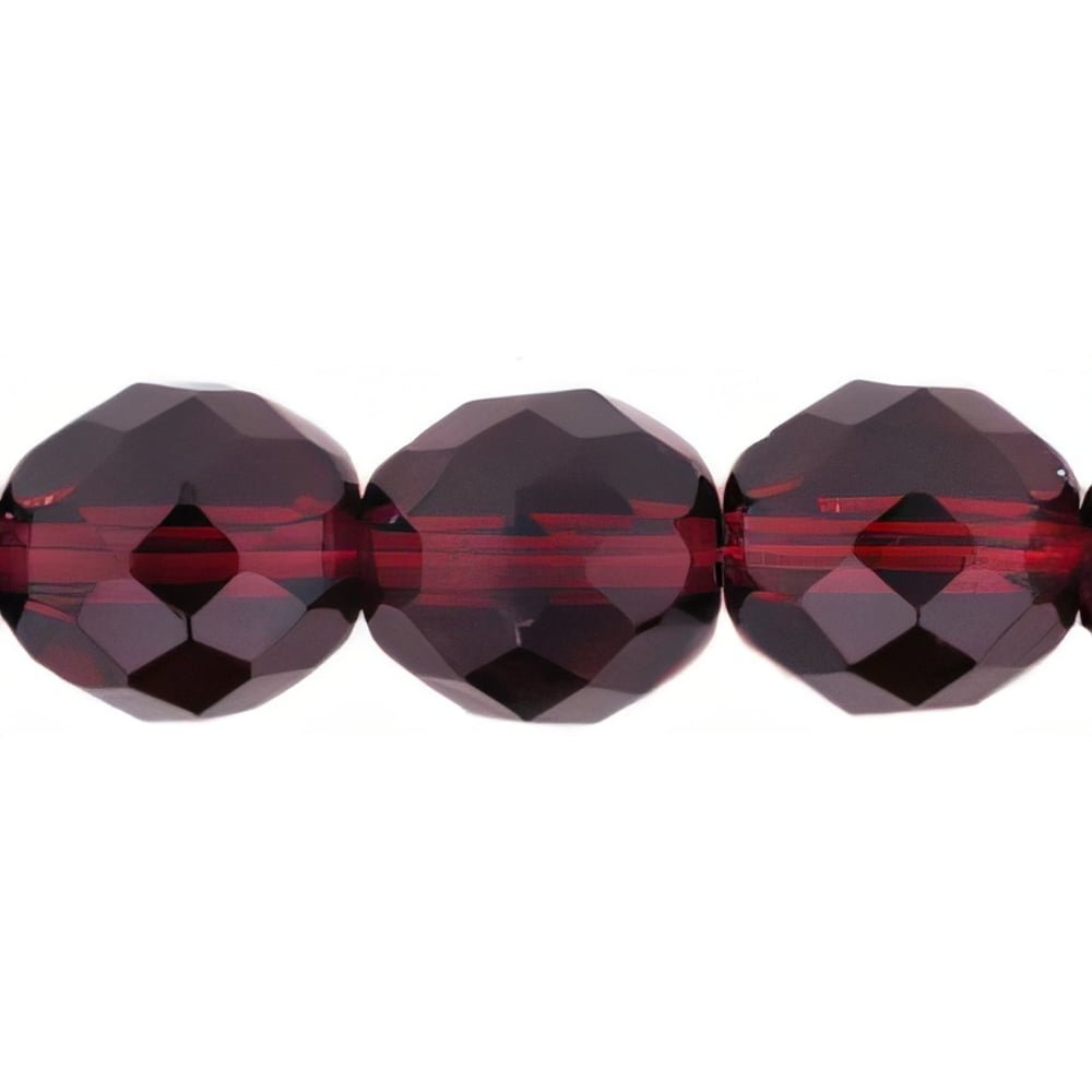 Czech Fire-Polish 10mm Fuchsia (25pcs)