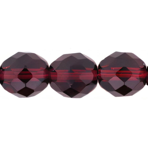 Czech Fire-Polish 10mm Fuchsia (25pcs)