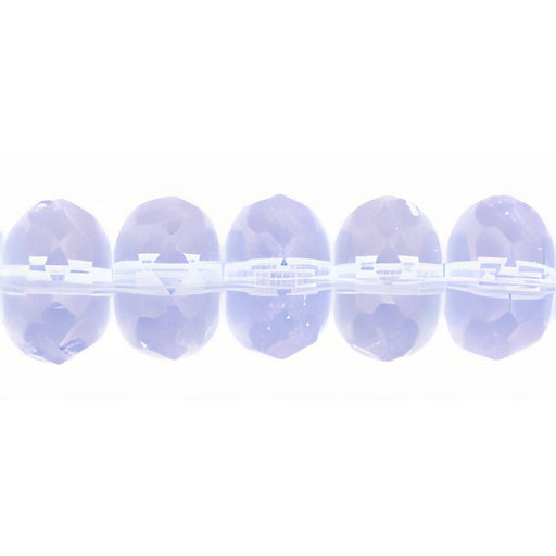 Czech Gem-Cut Rondelle 11 x 7mmmm Alexandrite (25pcs)