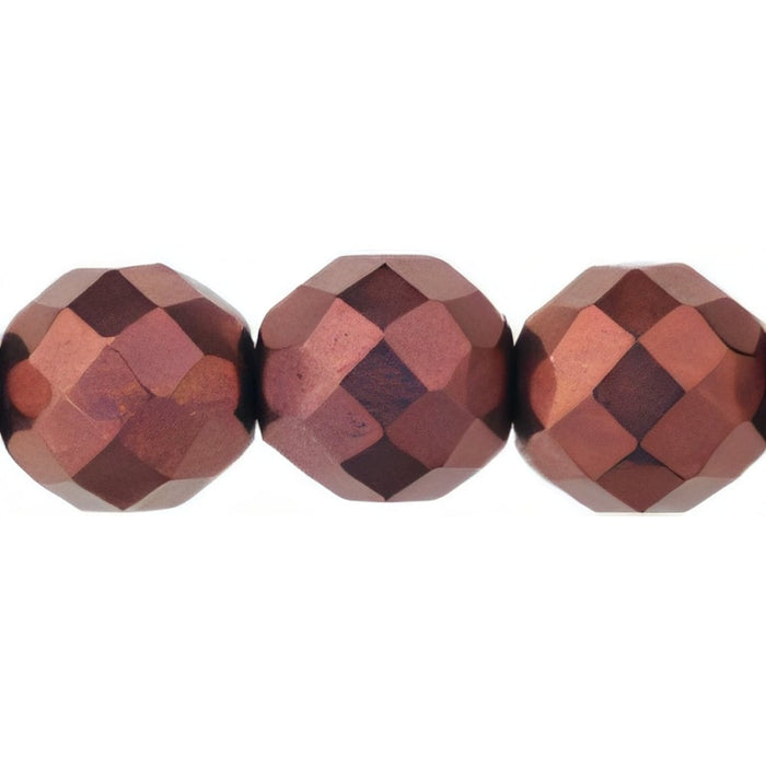 Czech Fire-Polish 12mm Dk Bronze (25pcs)