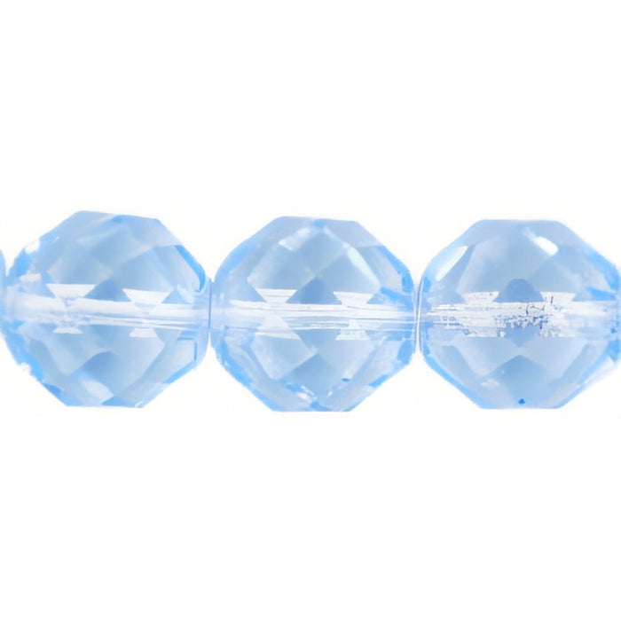 Czech Fire-Polish 12mm Lt Sapphire (25pcs)