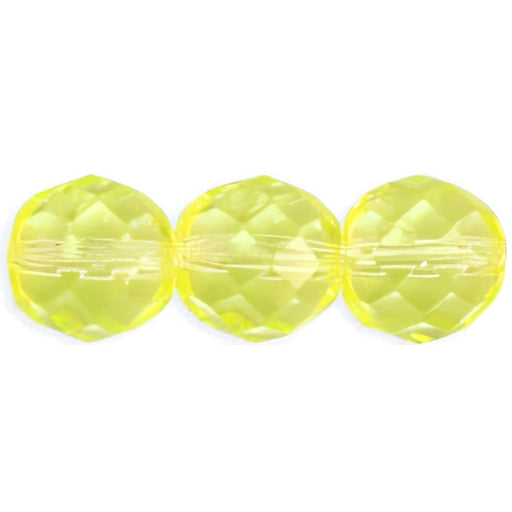 Czech Fire-Polish 12mm Jonquil (25pcs)