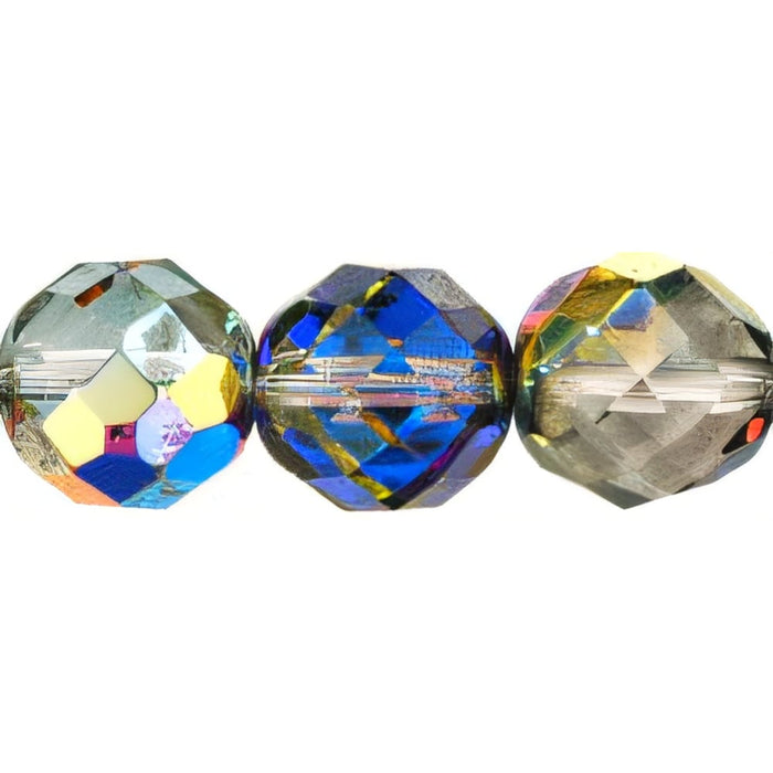 Czech Firepolish 12mm Prismatic Marea Multi (25pcs)