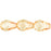 Czech Fire-Polish 7 x 5mm - Teardrop Luster - Transparent Champagne (25pcs)