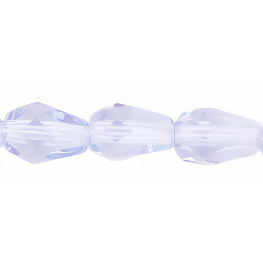 Czech Fire-Polish 7 x 5mm - Teardrop Alexandrite (25pcs)